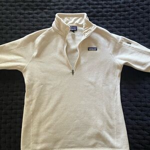 Patagonia Beige Fleece Pullover